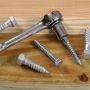 5/16" x 4" Zinc Plated Hex Lag Screw