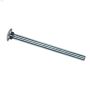 1/4" x 2-1/2" Zinc Plated Carriage Bolt