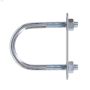 5/16" x 5" Zinc Plated U-Bolt