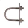 5\/16\" x 3\" Stainless Steel U-Bolt