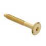 1/4-20 x 1-5/8" Bright Brass Hex Drive Connector Bolt