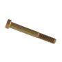 5/16-18 x 1-1/2" Grade 8 Zinc Plated Hex Cap Screw-2/Pack