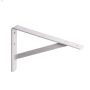 400 mm x 254 mm White Cold Rolled Steel Ultimate L-Bracket