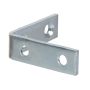 1" x 1/2" Zinc Plated Corner Brace