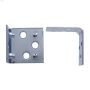 2-1/2" Zinc Plated Double Wide Corner Brace