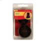 1-1/2" Brown Smooth Rubber Round Cup