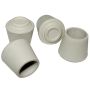3/4" Off-White Plastic Anti-Skid Leg Tip