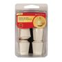 3/4" Off-White Plastic Anti-Skid Leg Tip