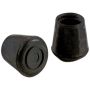 5/8" Black Plastic Anti-Skid Leg Tip