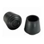 7/8" Black Plastic Anti-Skid Leg Tip