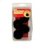 1" Black Plastic Anti-Skid Leg Tip