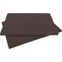 4-1/4" x 6" Brown Heavy Duty Felt Guard Blanket