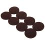 1" Brown Heavy Duty Felt Guard Pad