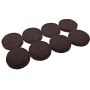 1-1/2" Brown Heavy Duty Felt Guard Pad