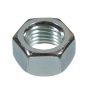 #10-24 Zinc Plated Standard (SAE) Hex Nut 18/Pack