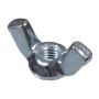 1/4-20 Zinc Plated Regular Wing Nut-2/Pack