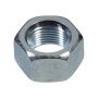 5/16-18 Grade 5 Silver Zinc Plated Hex Nut-5/Pack