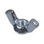 1/4-20 Zinc Plated Standard (SAE) Regular Wing Nut-4/Pack