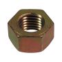 1/2-13 Grade 8 Yellow Zinc Hex Nut-2/Pack