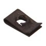 1/4-20 Black Phosphate Flat Speed Nut-2/Pack