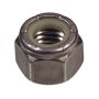 #8-32 Zinc Plated Stop Lock Nut 5/Pack