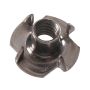 #10-32 x 9/32" Stainless Steel 3-Prong Tee Nut-2/Pack