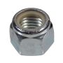 5/16-18 Yellow Zinc Standard (SAE) Lock Nut-2/Pack
