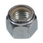 5/16-24 Yellow Zinc Standard (SAE) Lock Nut-2/Pack