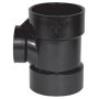 3" x 3" x 2" ABS Reducing Pipe Tee