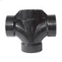 2" ABS Double Sanitary Tee