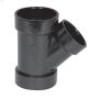 2" x 2" x 1 1/2" ABS 45 deg en Y