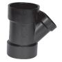 3" x 3" x 2" ABS 45 deg Wye