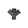 1-1/2" ABS Pipe Double Wye