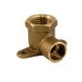 1/2" x 1/2" Cast Brass Drop Ear Elbow