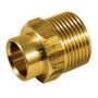 3/4" x 1/2" Compression x Male Brass Alloy Bar Stock