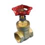 1/2" 200 PSI Threaded Lead Free Brass Gate Valve