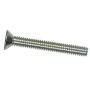 1/4-20 x 1" Zinc Flat Head Machine Screw-4/Pack
