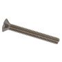M4 x 0.7 x 20 mm Zinc Oval Head Machine Screw-2/Pack