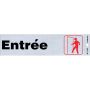 Écriteau Entrée