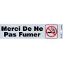 Écriteau Défense de fumer
