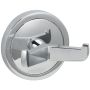 Yates Polished Chrome Double Robe Hook