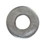 #10 Zinc Plated Steel SAE Flat Washer-24/Pack