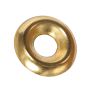 #10 Brass Finish Washer-6/Pack