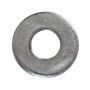 3/8" x 7/8" Zinc Plated Steel Grade 8 Flat Washer-5/Pack
