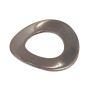 M8 Zinc Plated Grade 8 Wave Lock Washer-10/Pack