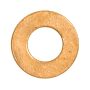 #10 x 7/16" Brass Flat Washer-4/Pack