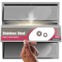 #10 Stainless Steel Finish Washer-5/Pack
