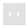 Thermoset (2) Toggle Switch Wallplate