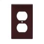 Thermoset (1) Duplex Receptacle Wallplate-Box
