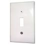 Thermoset (1) Duplex Receptacle Wallplate-Box
